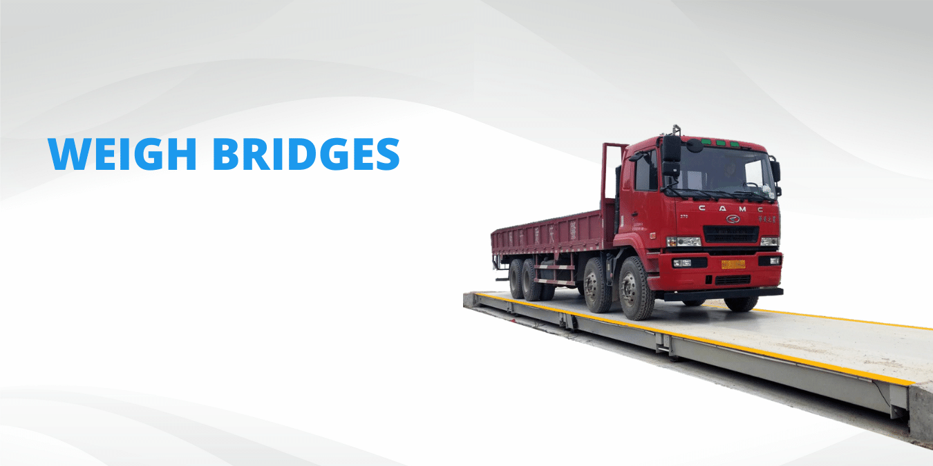 Heavy duty electronic weighbridge system in industrial facility